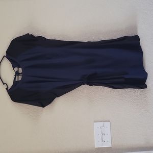 Navy Blue and Black Smartwool dress size M